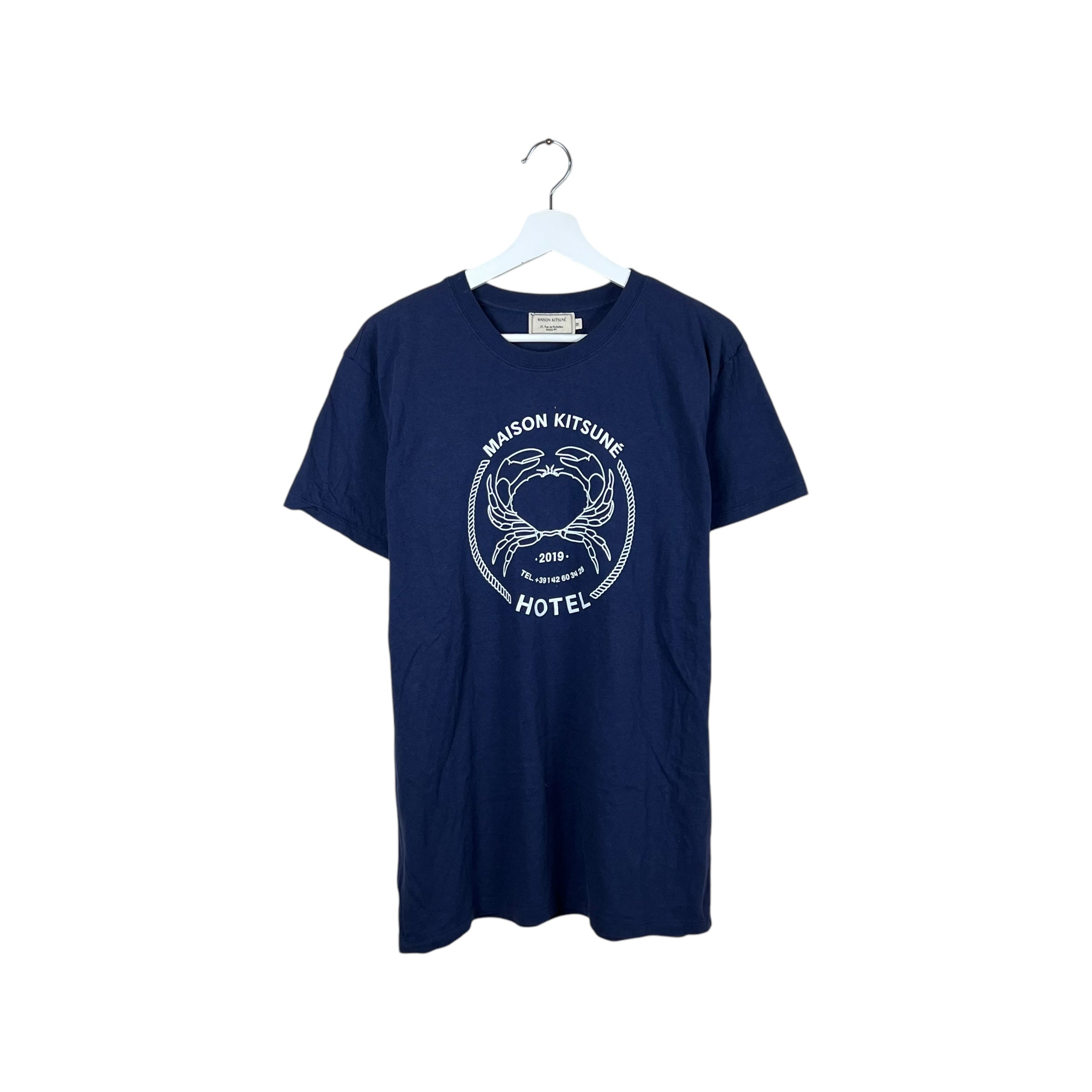Maison Kitsuné Hotel Tee Navy