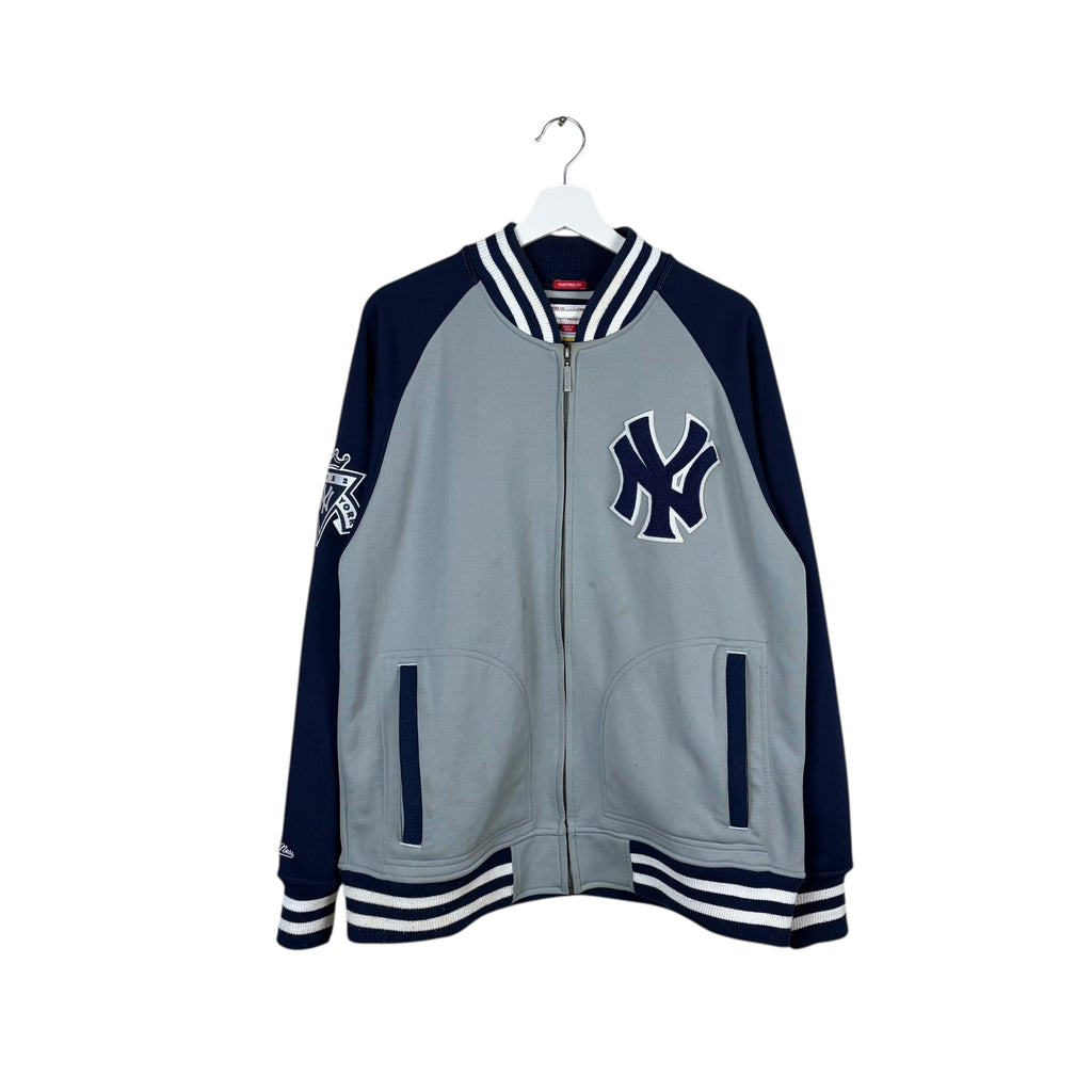 Vintage Mitchell & Ness MLB New York Yankees Varsity Jacket Navy