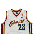 Vintage Y2K Nike Youth NBA Cleveland Cavaliers LeBron James Home Jersey