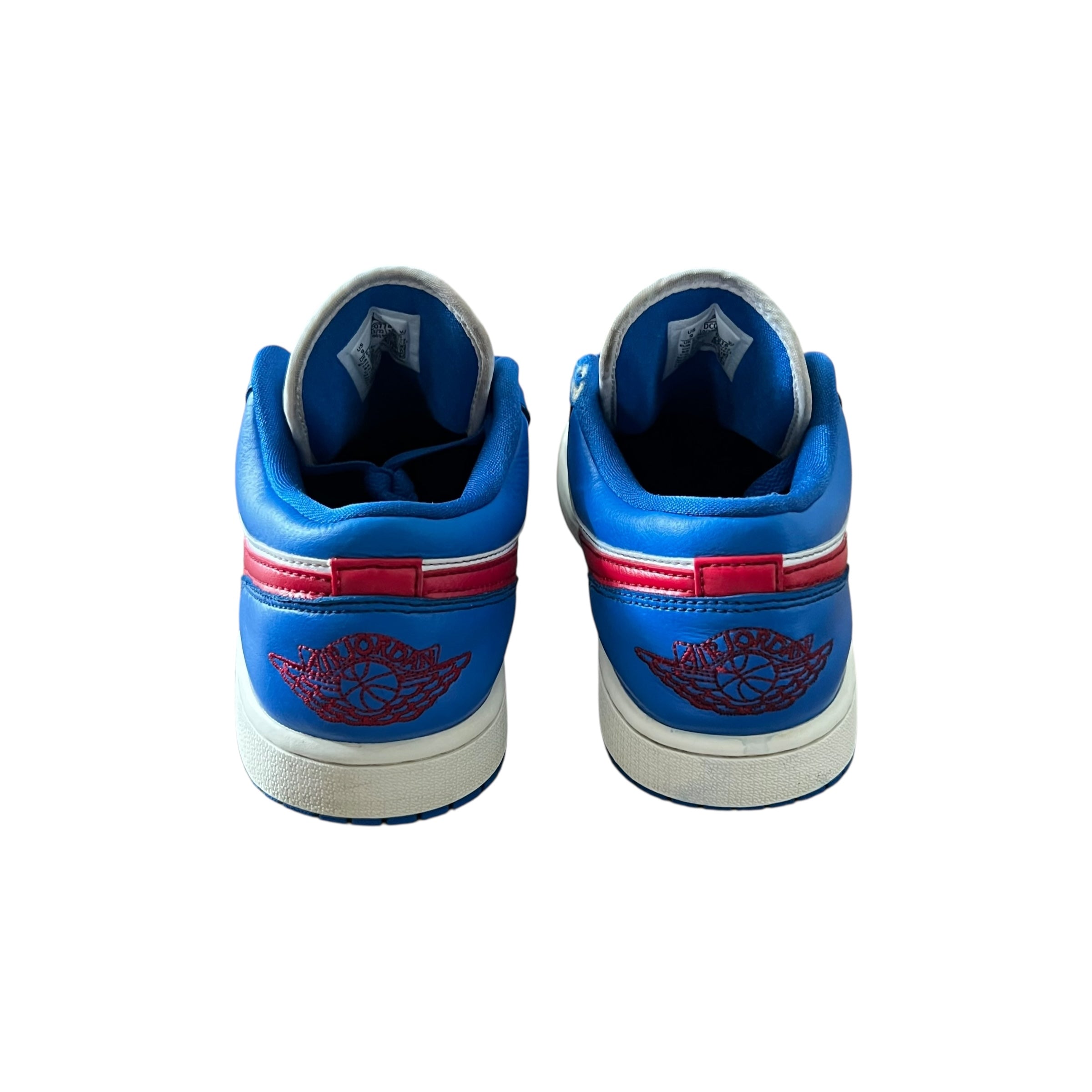 Jordan 1 Low Sport Blue Gym Red (Women’s)