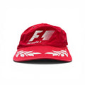 Vintage Blue Thunder Formula 1 Racing Logo StrapBack Red