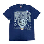 1996 NFL Dallas Cowboys NFC Champions Tee Navy
