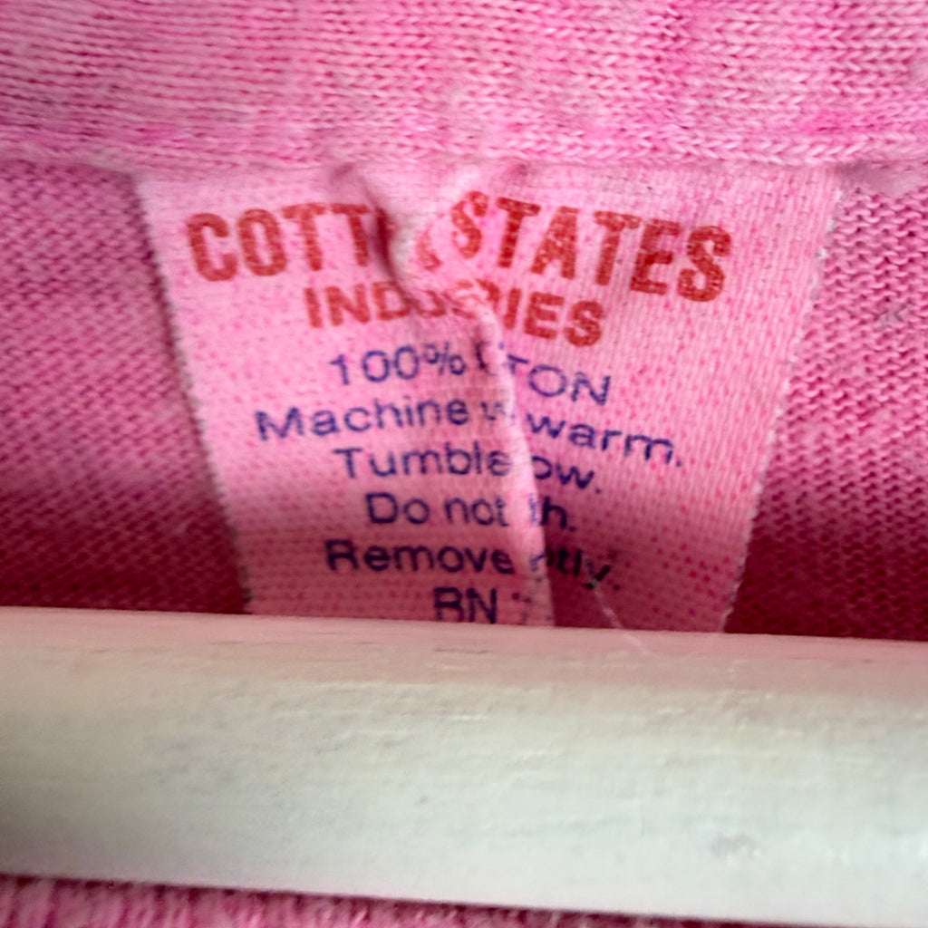 Vintage NHRA Winston Finals Racing Tee Pigment Dyed Pink