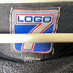 1994 Logo 7 AFC vs NFC Super Bowl XXVIII Promo Block Pattern Crewneck