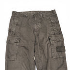 Stone Island Ghost Piece Cargo Pants Chocolate