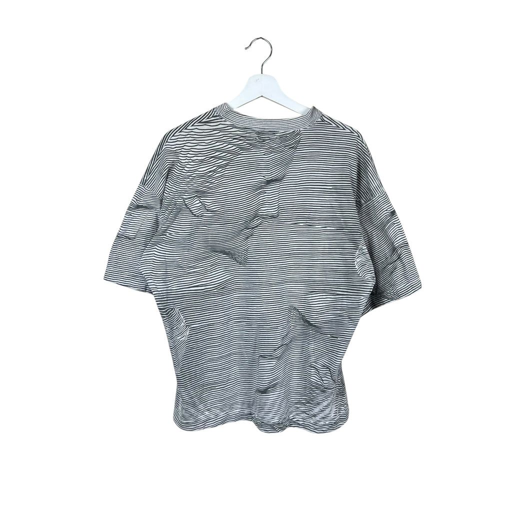 Vintage Marithé Francois Girbaud Abstract Faces Art Tee White