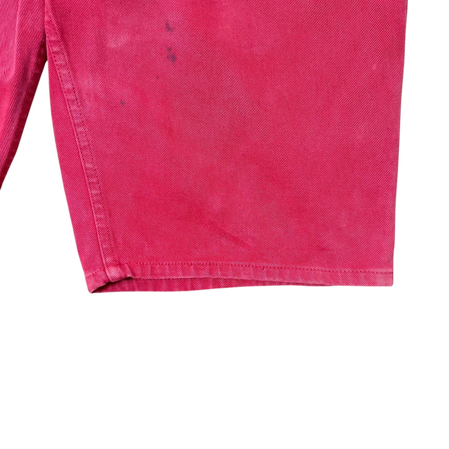 Vintage Blue Rodeo Denim Shorts Washed Red