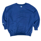 Vintage Majestic MLB Atlanta Braves Baseball Logo Crewneck Navy