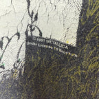 1991 Metallica Master of Puppets Album AOP Tee Black