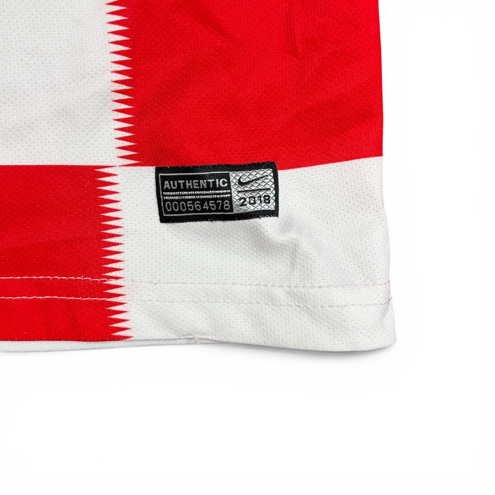 2018 Nike Croatia Blank Home Jersey