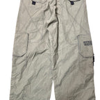 Vintage Menace Jeans Wide Cargo Pants Olive