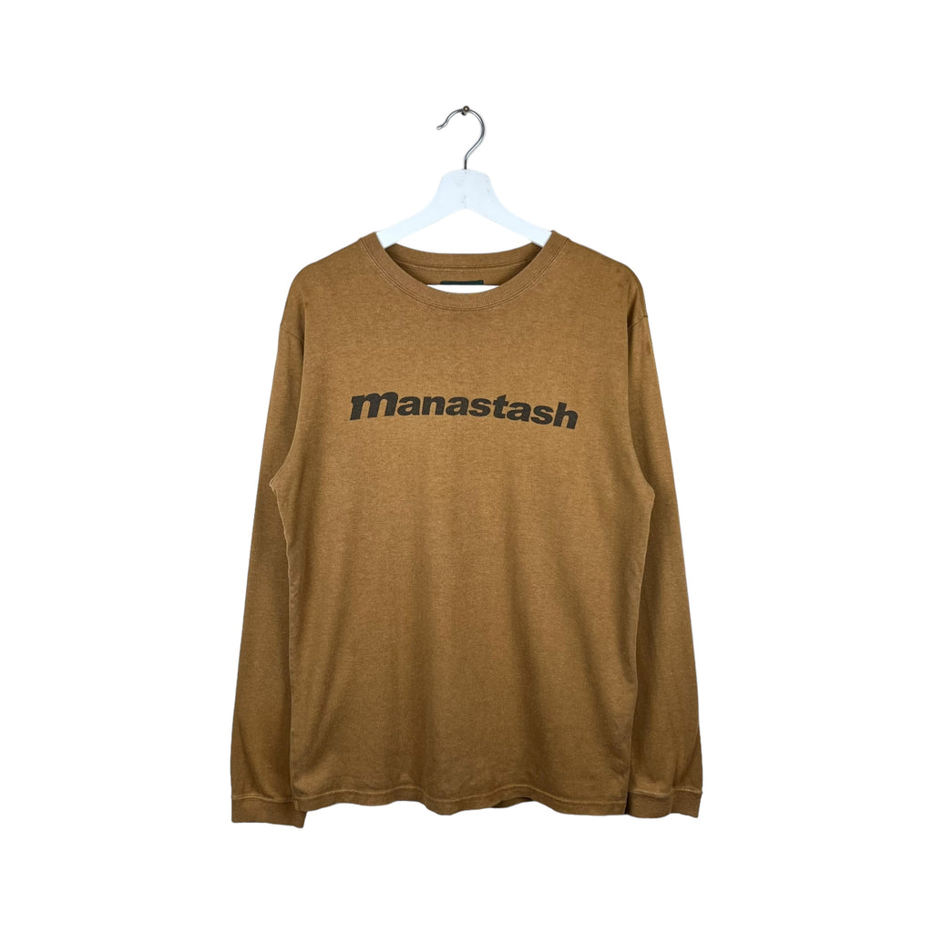 Manastash Classic Logo Longsleeve Light Brown