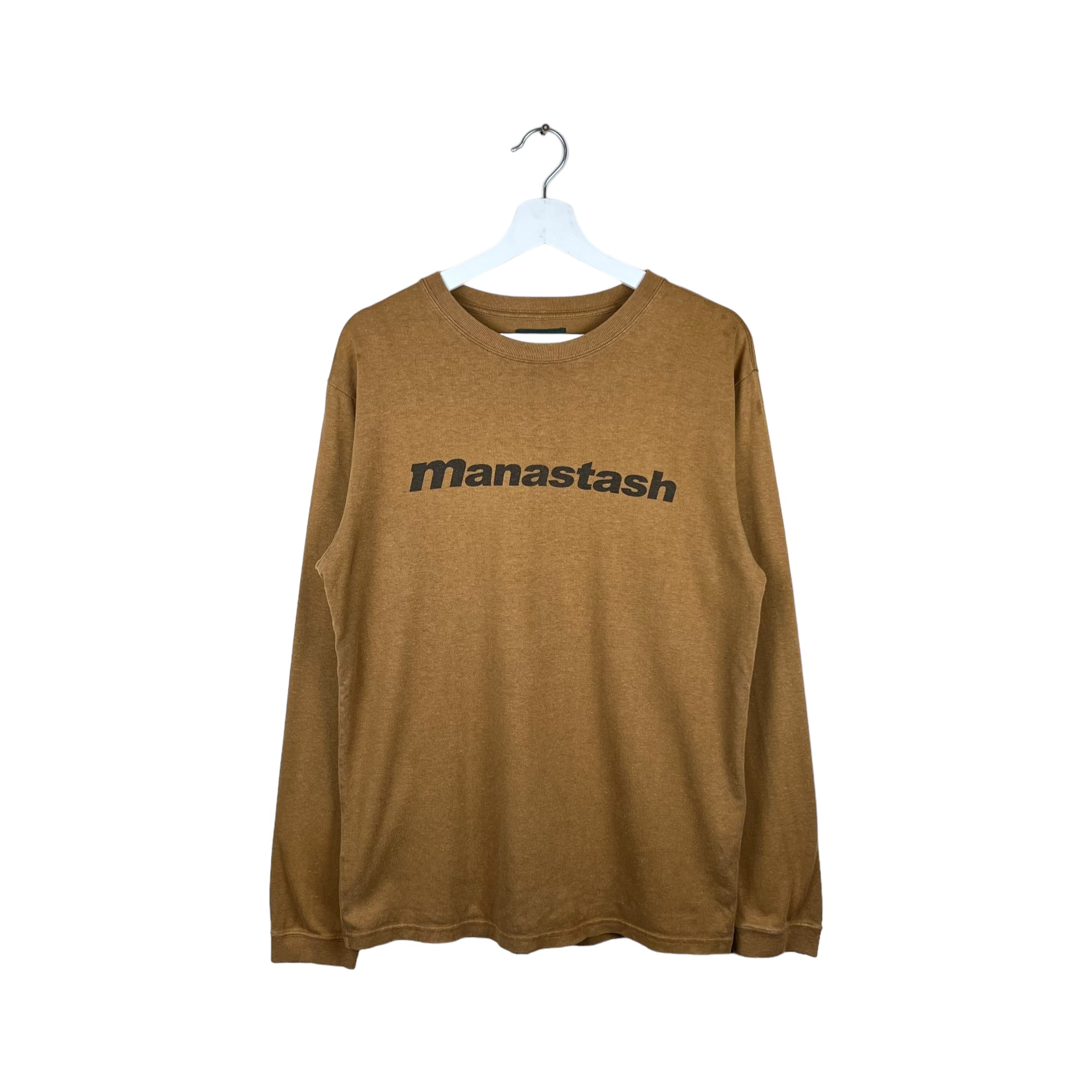 Manastash Classic Logo Longsleeve Light Brown
