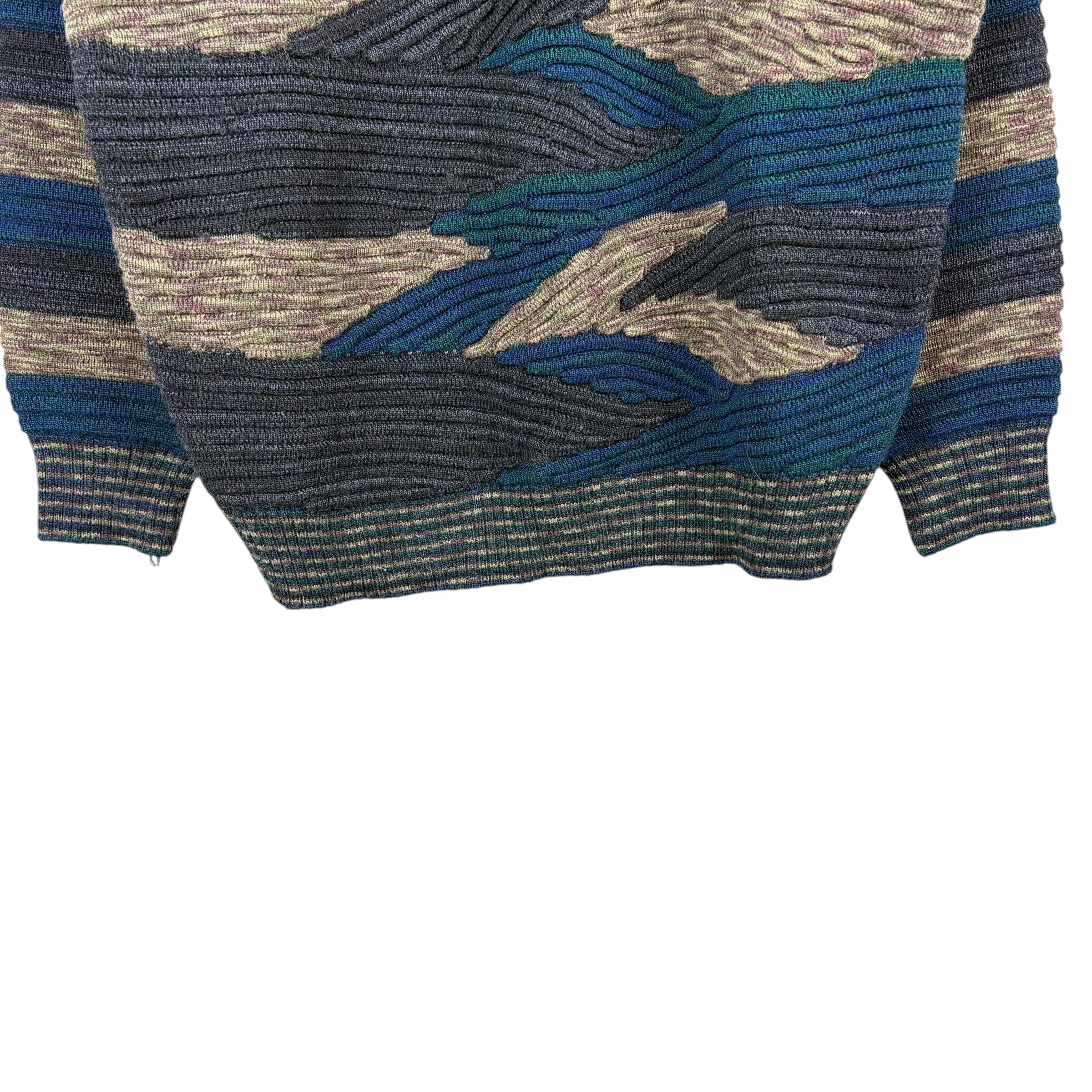 Vintage Miller 3D Multi Colour Pattern Knit