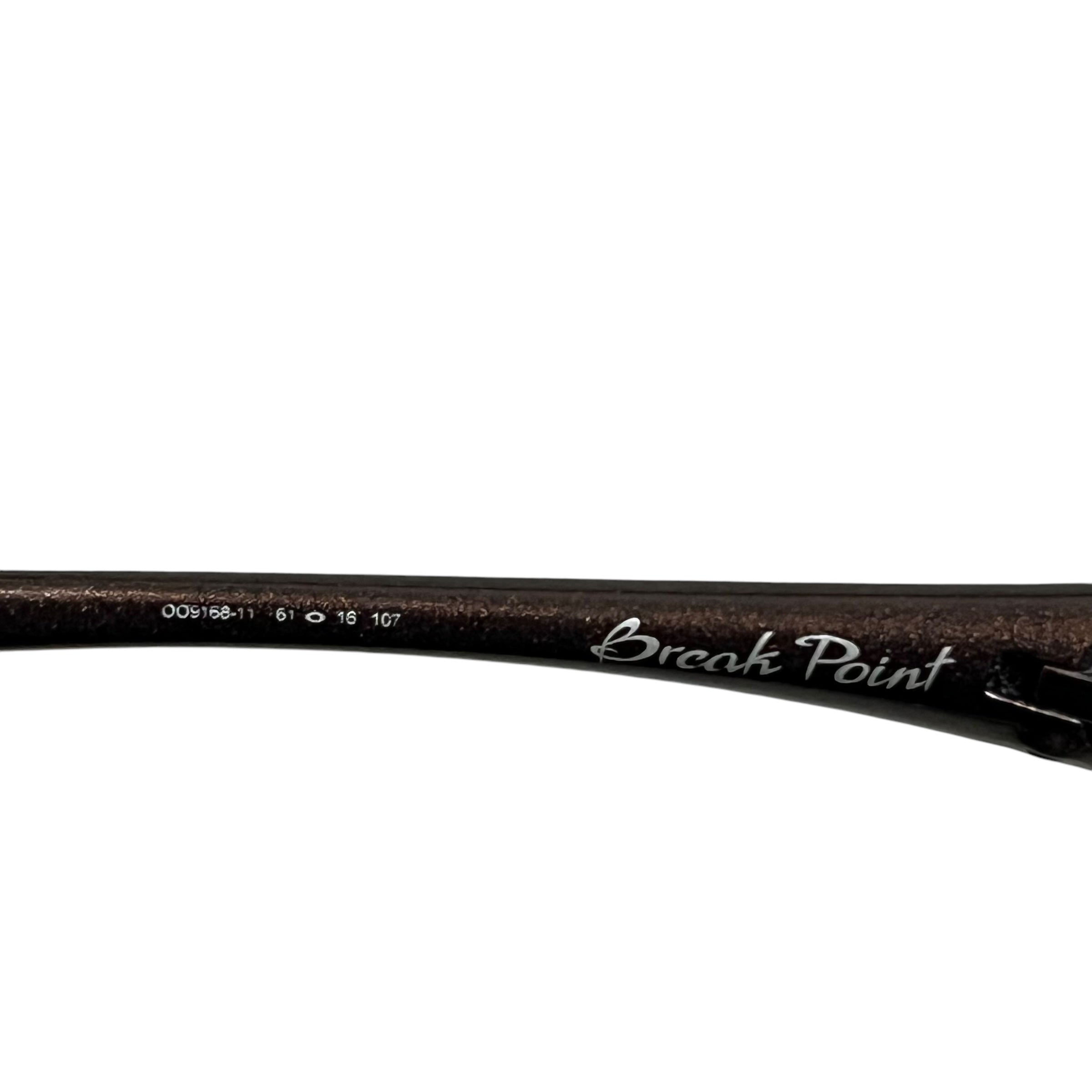 Oakley Women’s Break Point Sunglasses Brown