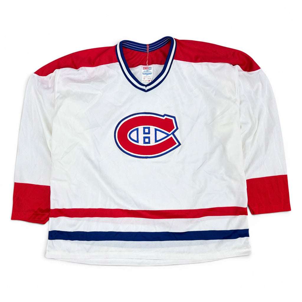 Vintage CCM By Maska NHL Montreal Canadiens Blank Home Jersey