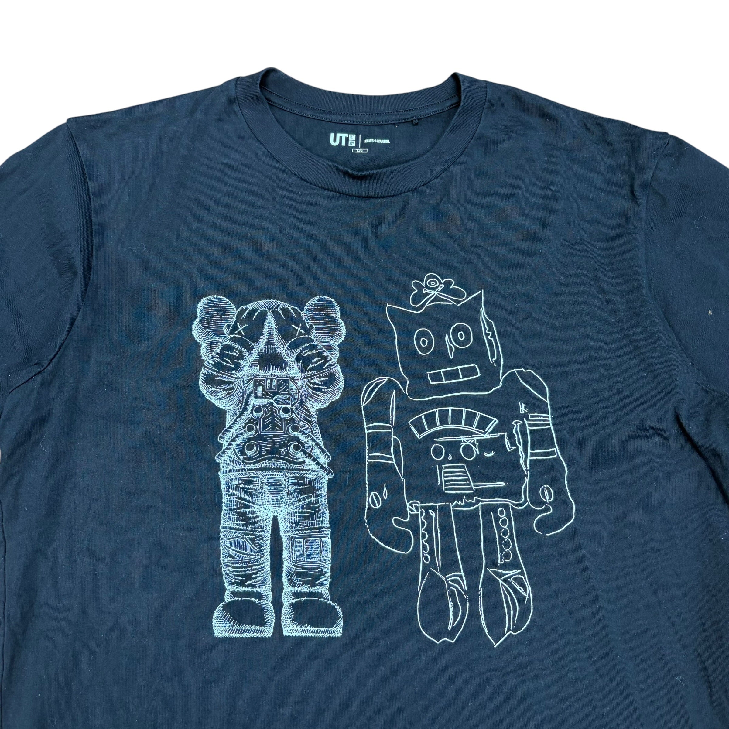 Uniqlo x KAWS x Andy Warhol UT Graphic Tee Black