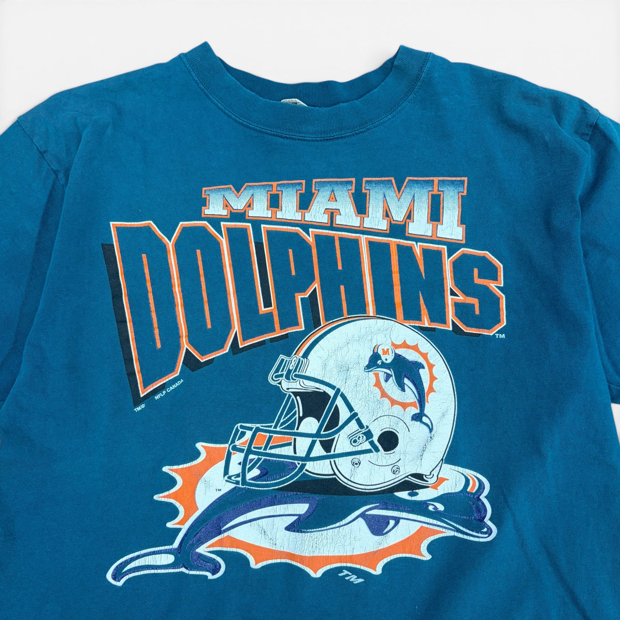 Vintage Waves NFL Miami Dolphins Logo Tee