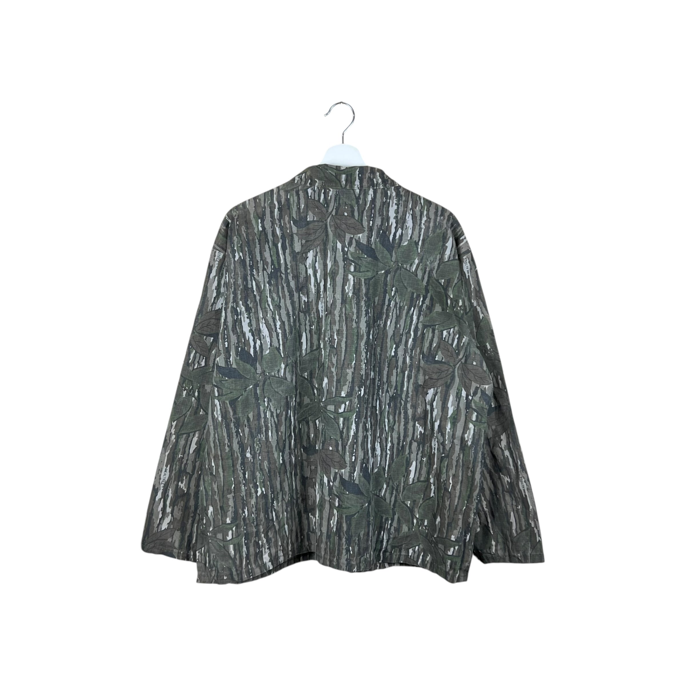 Vintage RealTree Printed Button Up Jacket Camo