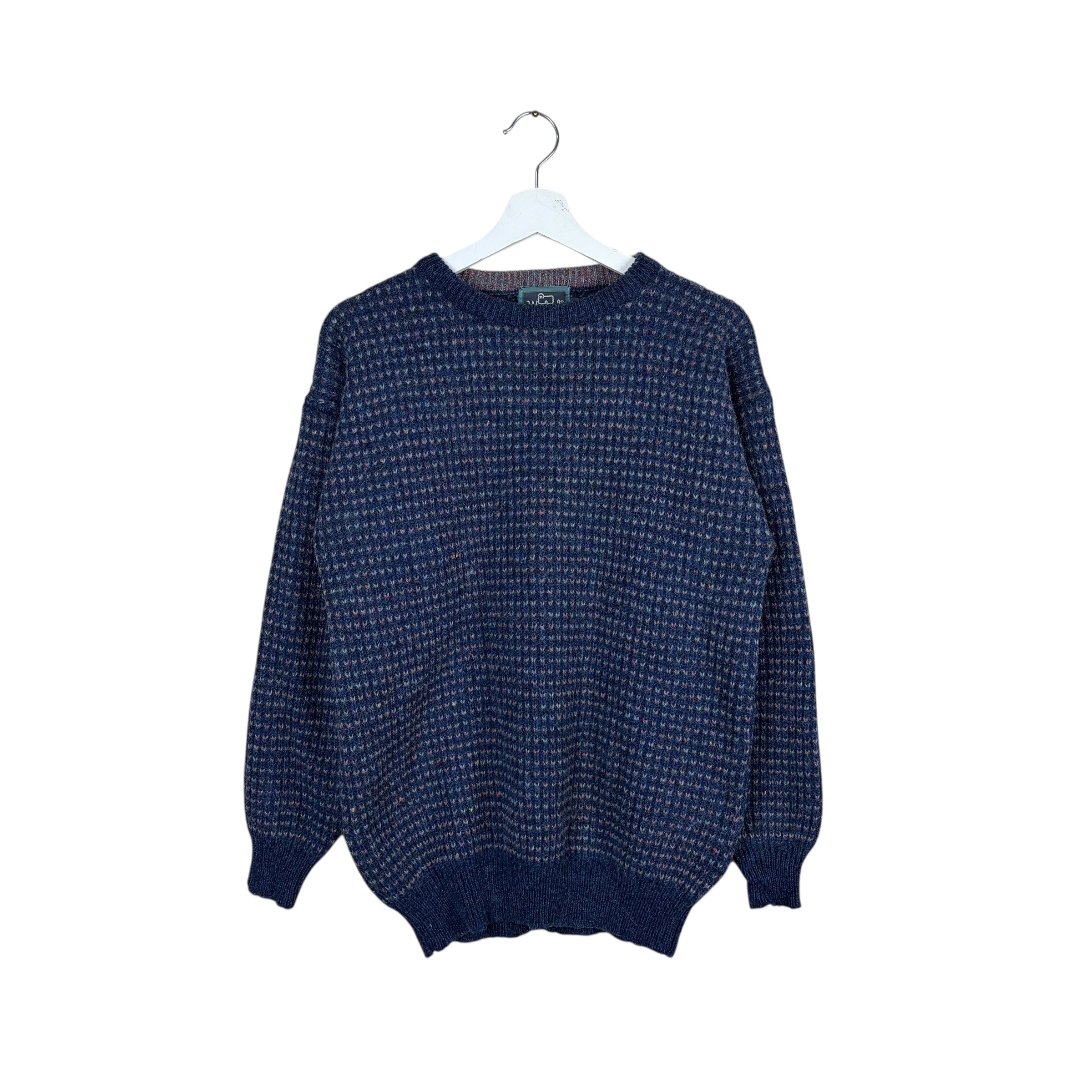 Vintage Woolrich Pure Wool Knit Navy