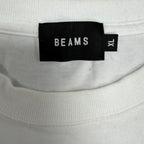 Beams Logo Tee White