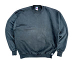 Vintage Russell Athletics Blank Crewneck Black