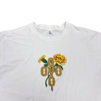 OVO Pom Pom Marigold Tee White