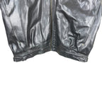 Vintage Hide Tech Leather Jacket Black