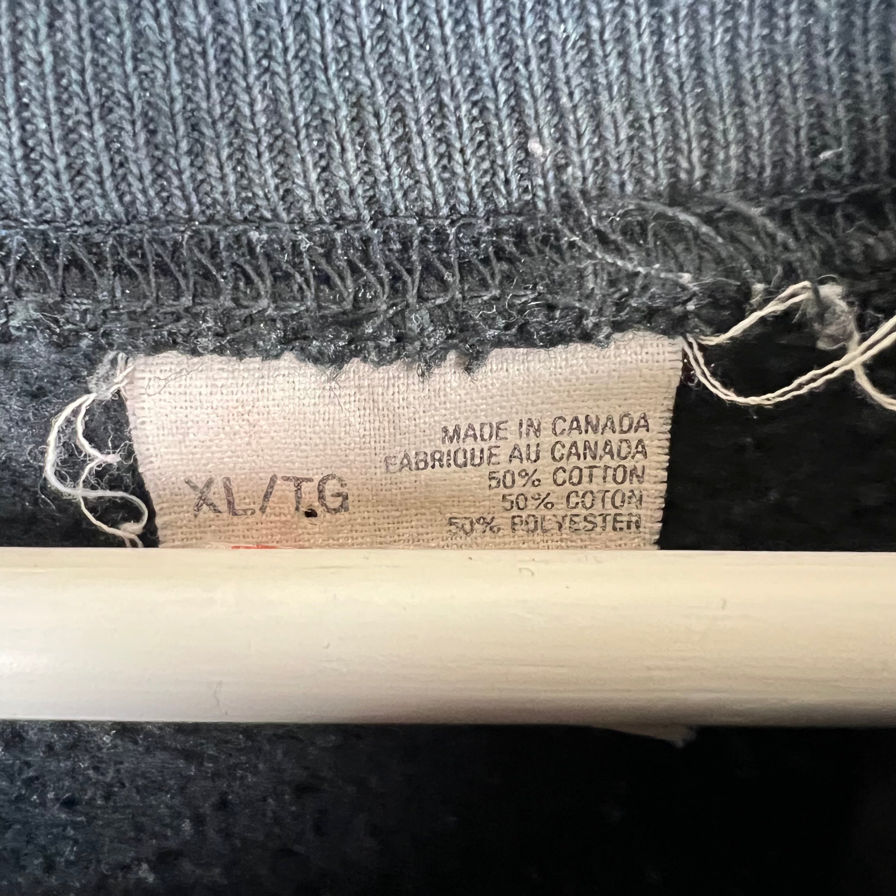 Vintage Calgary Rangers Arch Logo Crewneck Black