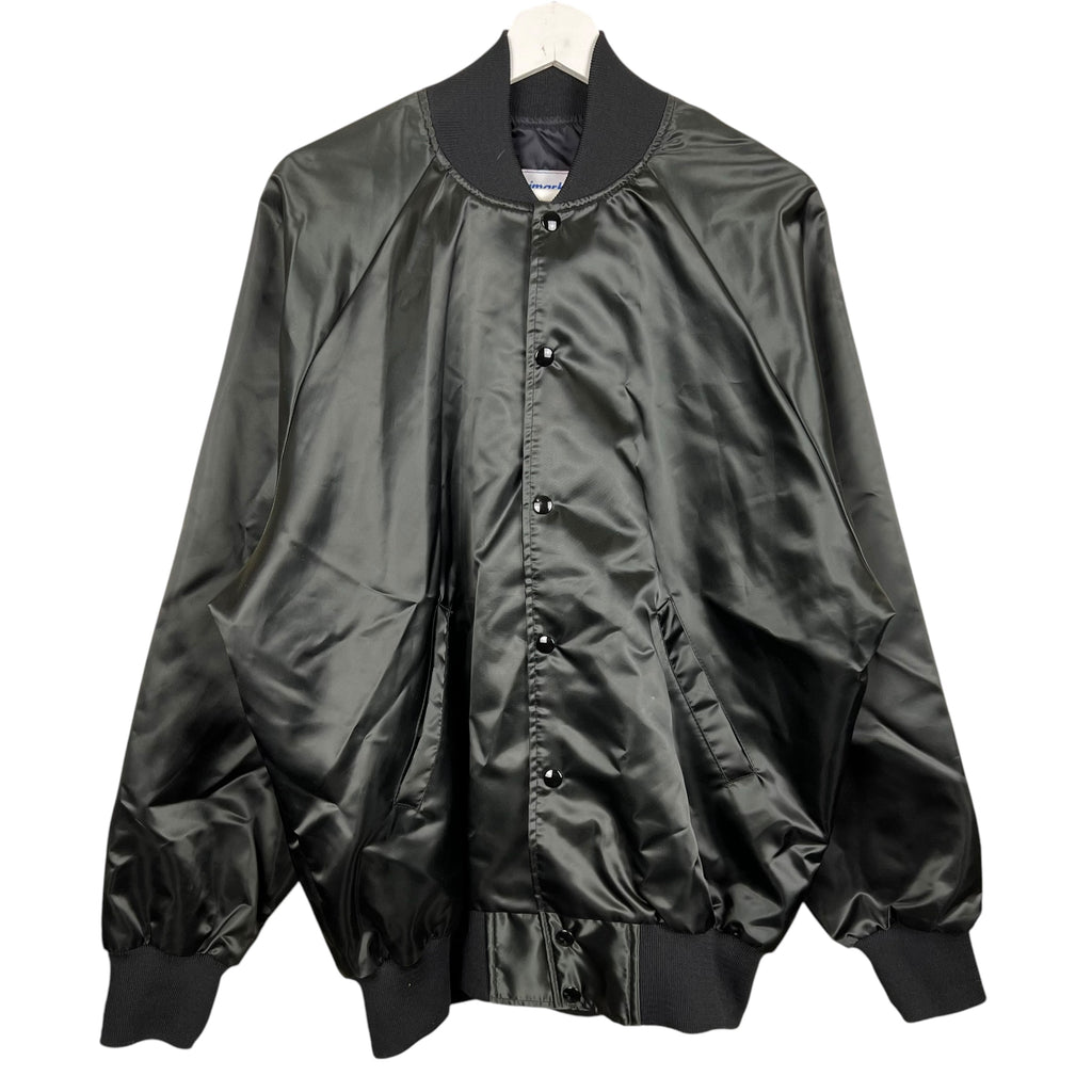 Vintage Trimark “Dodge Boys Have More Fun” Satin Jacket Black