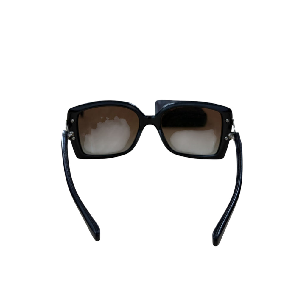Oakley Women’s Splash Graduated Brown Lens Sunglasses Black
