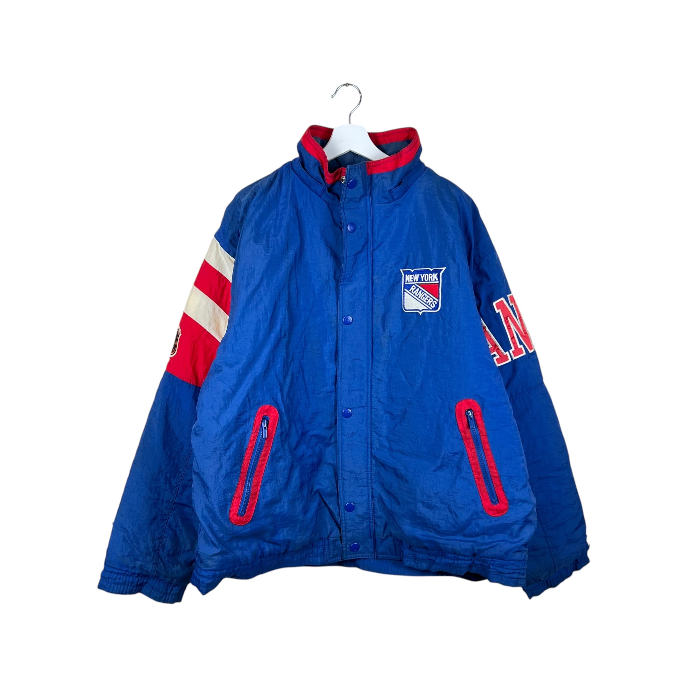 Vintage Starter New York Rangers Stanley Cup Champions Puffer Jacket
