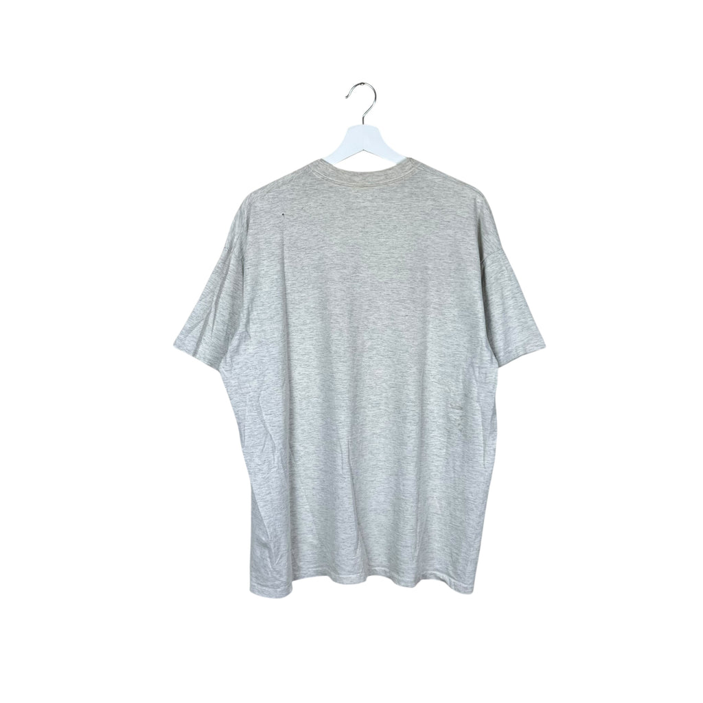 1991 Marvin The Martian University of Mars Basketball Tee Heather Grey