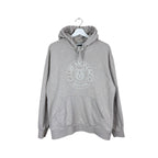 Vintage Club Monaco Crest Logo Hoodie Cream