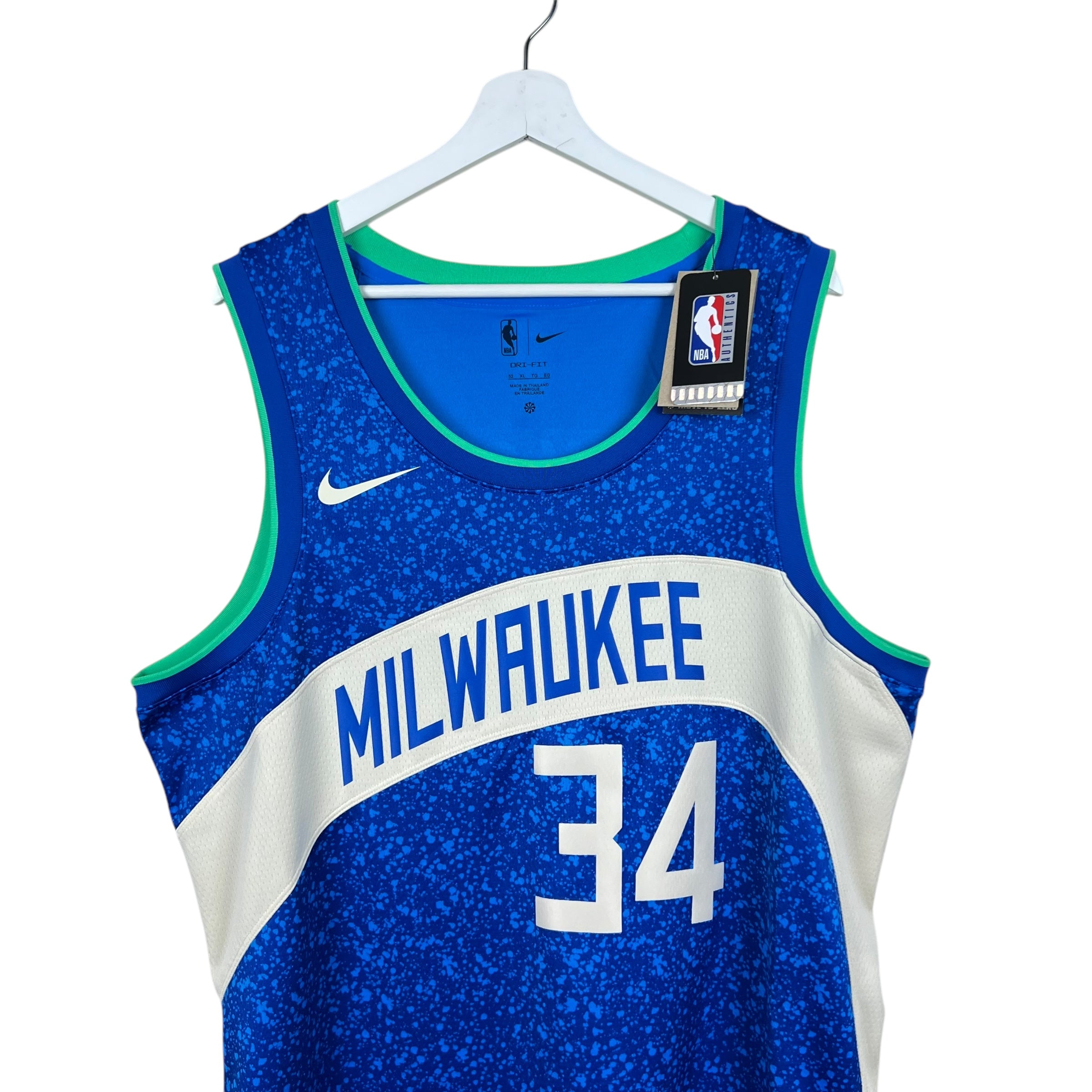 2023 Nike Milwaukee Bucks Giannis Antetokounmpo City Edition Jersey