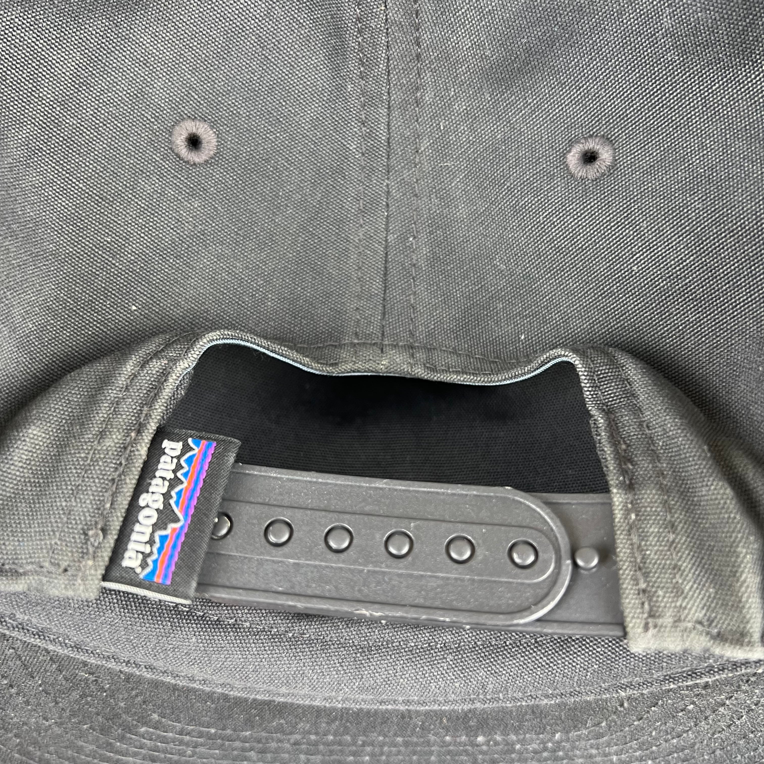 Vintage Patagonia Wave Logo SnapBack Grey