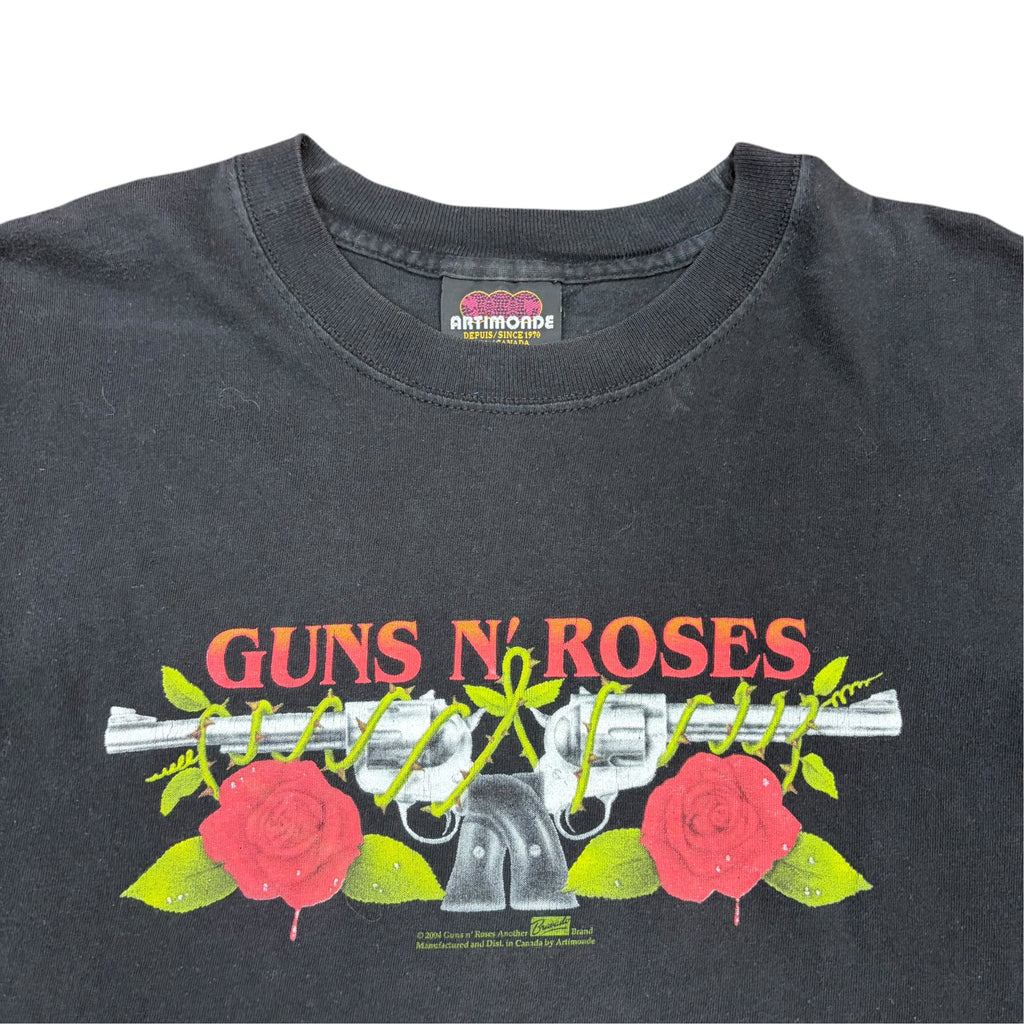 2004 Artimonde Guns & Roses Revovlers Tee Black