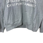 Cactus Plant Flea Market x Uniqlo x Spongebob SquarePants Hoodie Grey