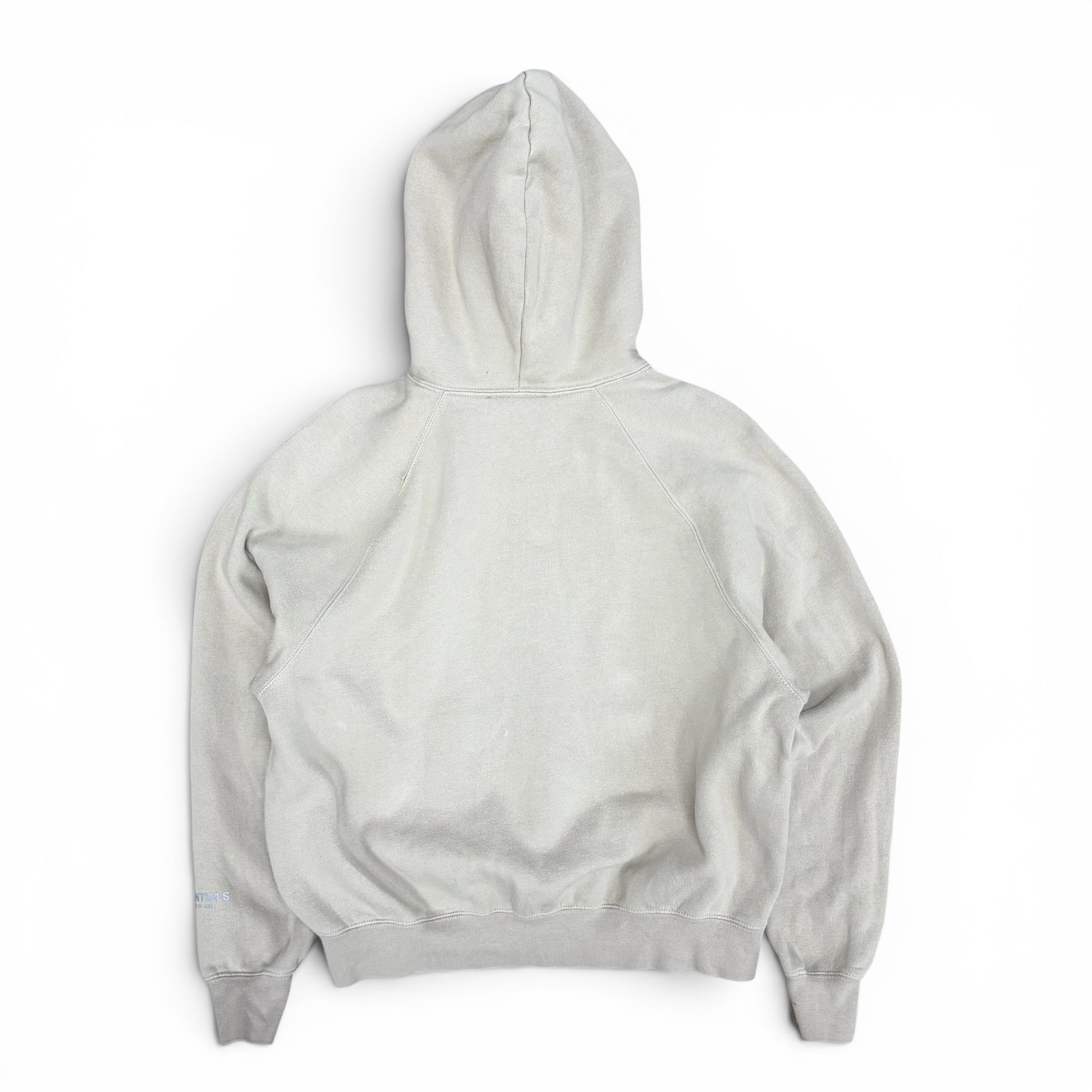 Essentials Reflective Logo Hoodie Oatmeal