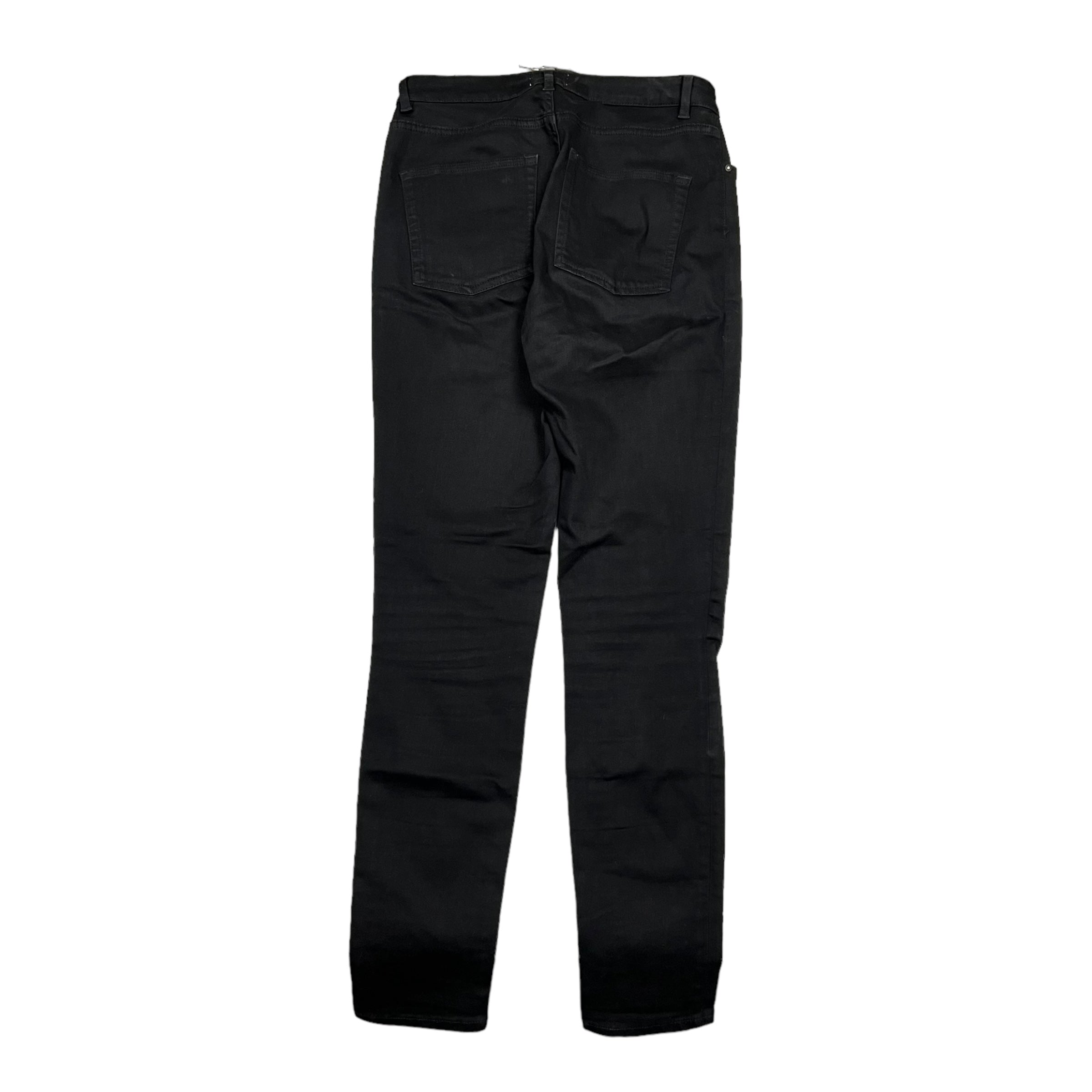 Acne Studios Waxed Skinny Jeans Black