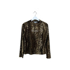 Vintage Women’s Animal Print Longsleeve Top