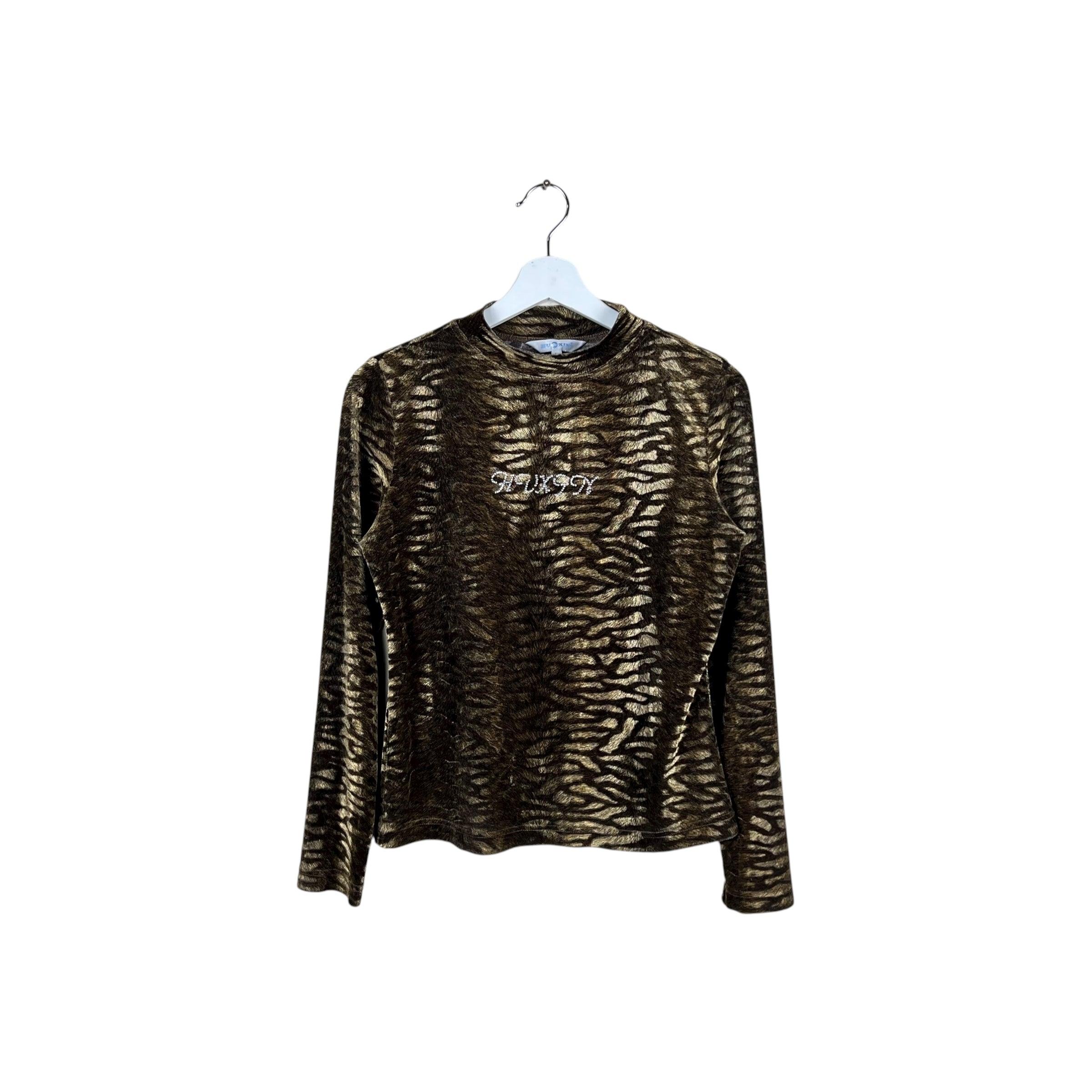 Vintage Women’s Animal Print Longsleeve Top