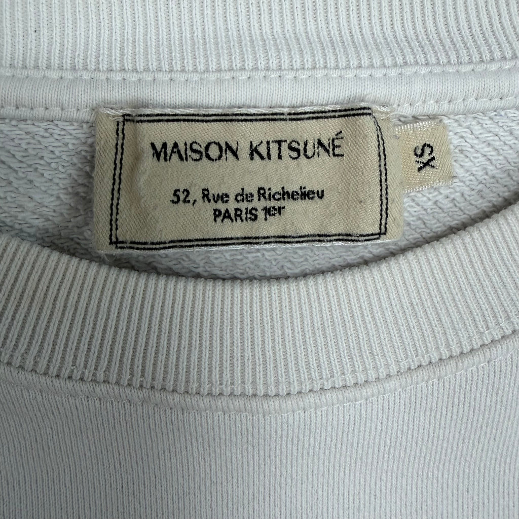 Maison Kitsuné Script Spellout White