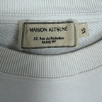 Maison Kitsuné Script Spellout White