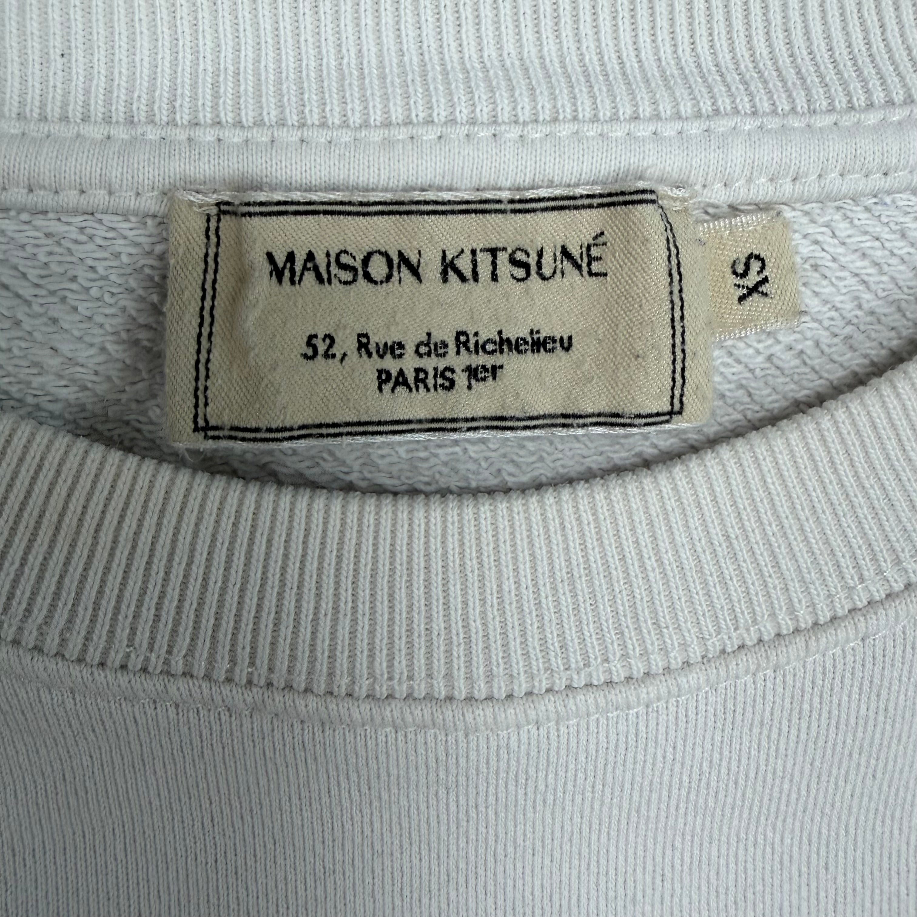 Maison Kitsuné Script Spellout White