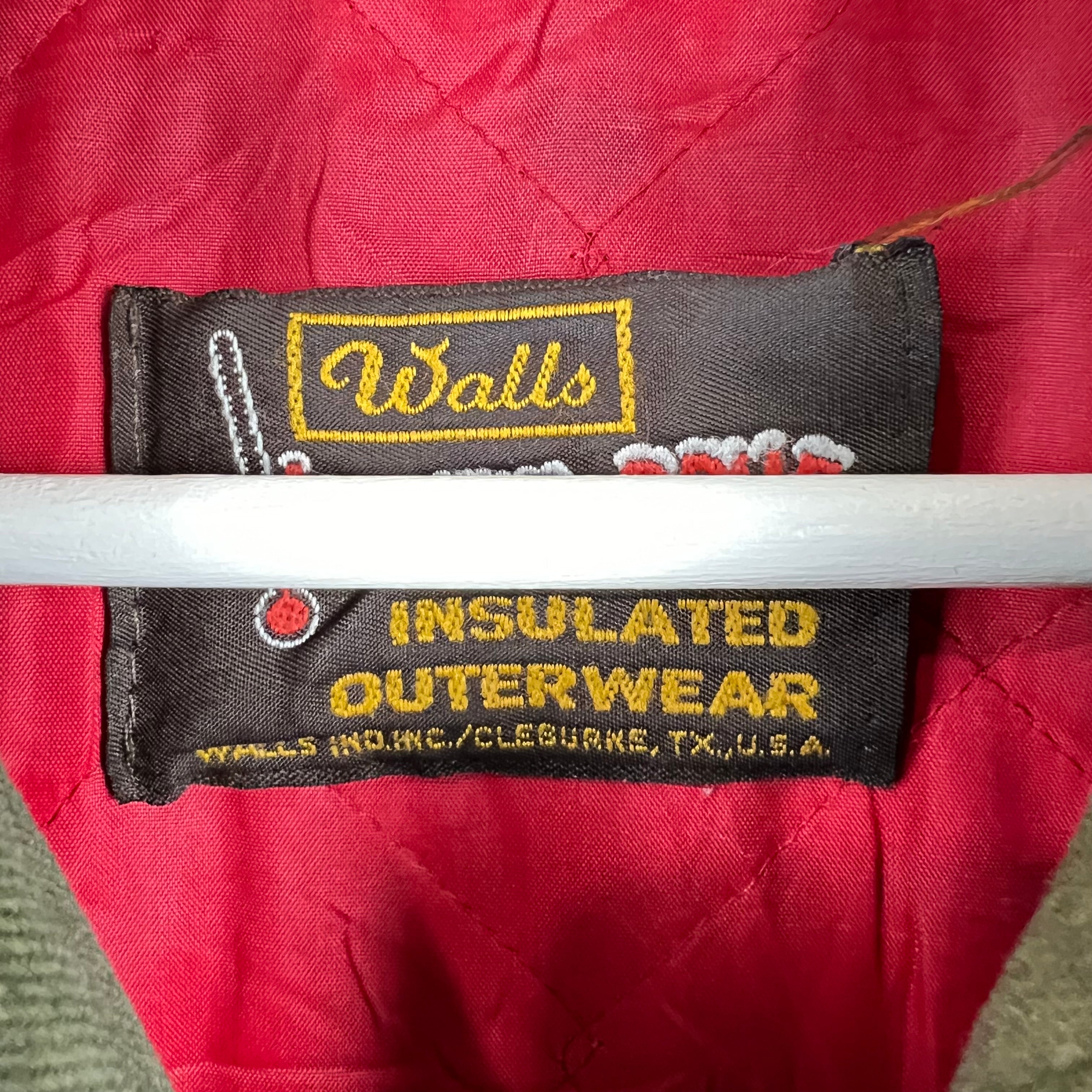 Vintage Walls Insulated Outerwear Work Jacket Olive Green