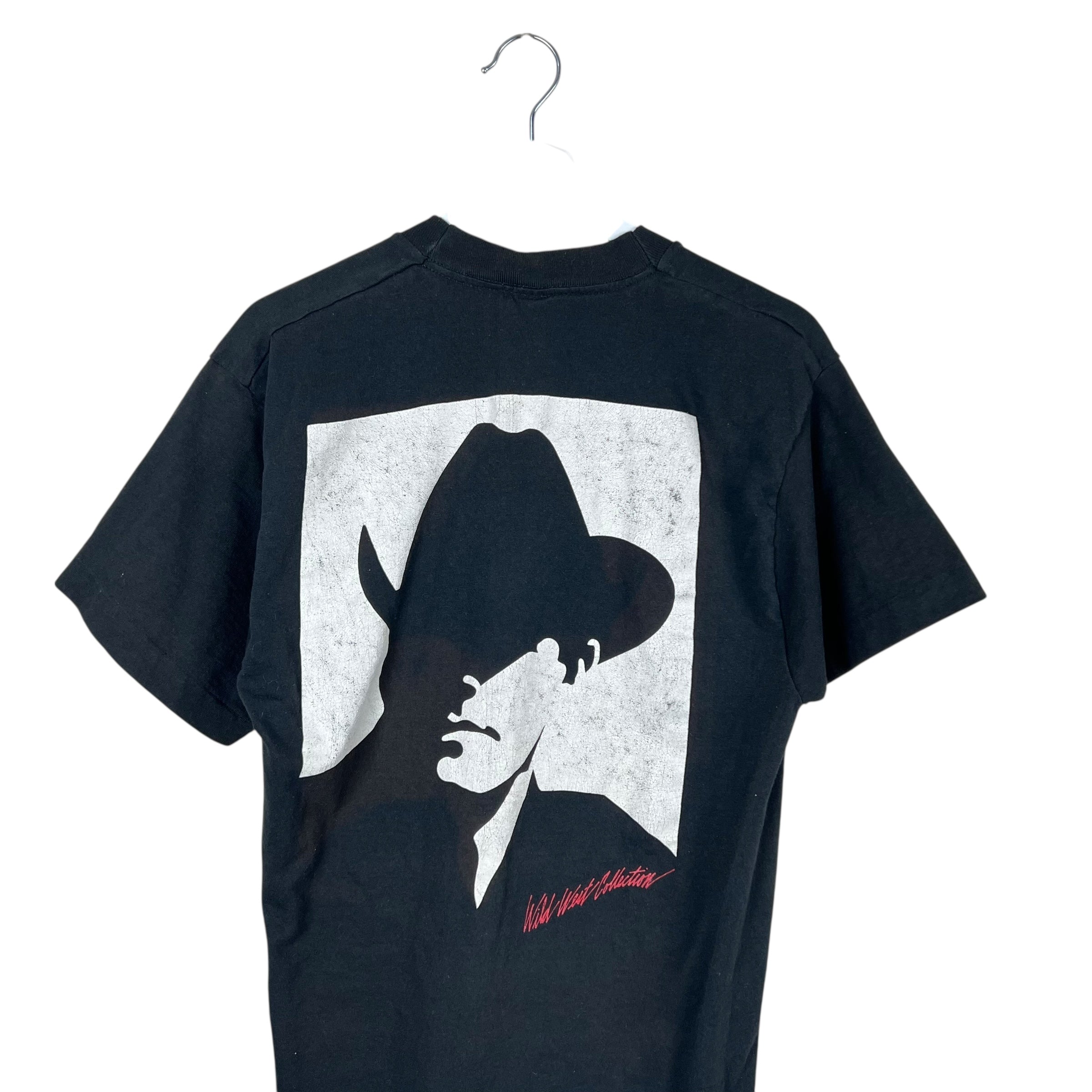 Vintage Marlboro Wild West Collection Cowboy Tee Black