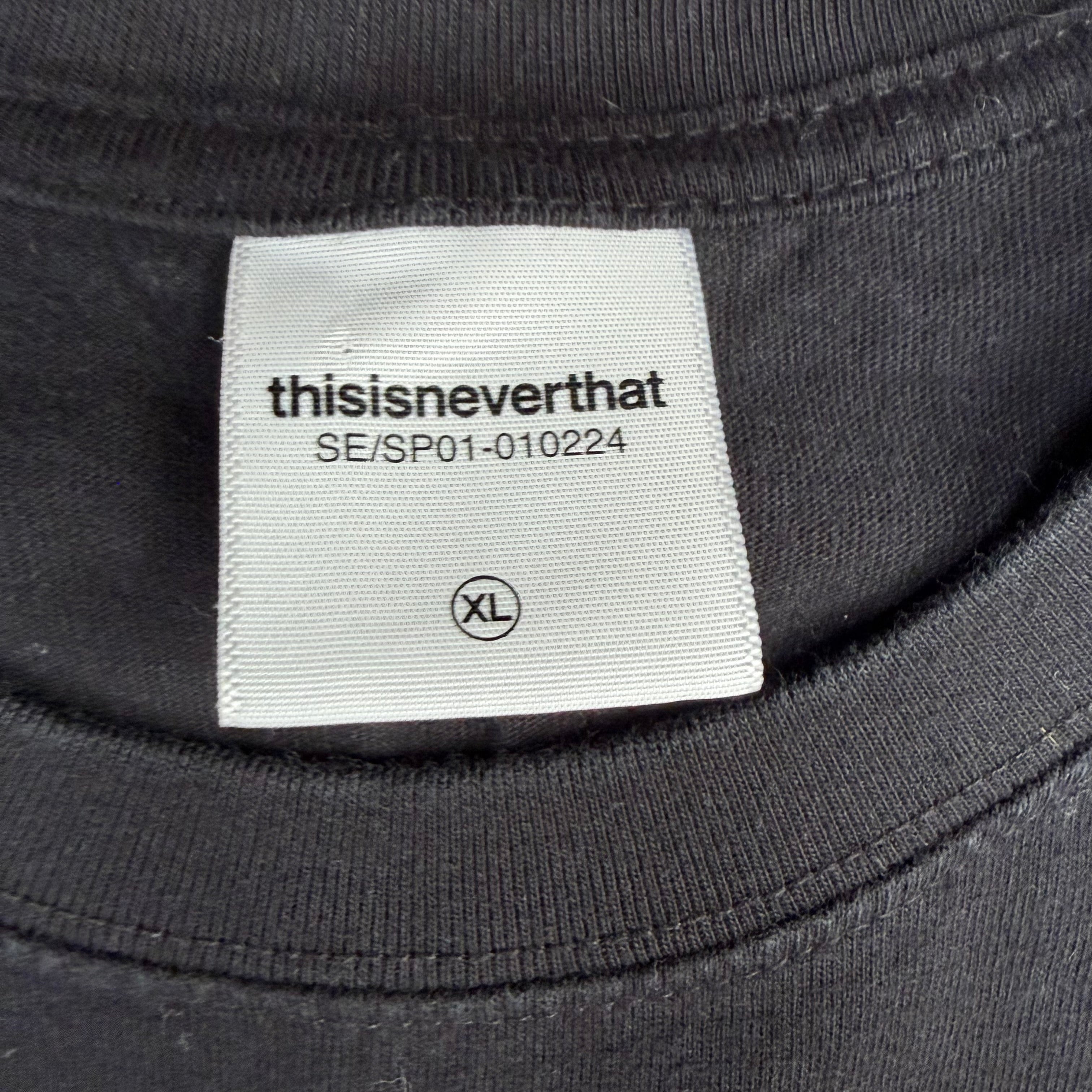 thisisneverthat Arch Logo Tee Black