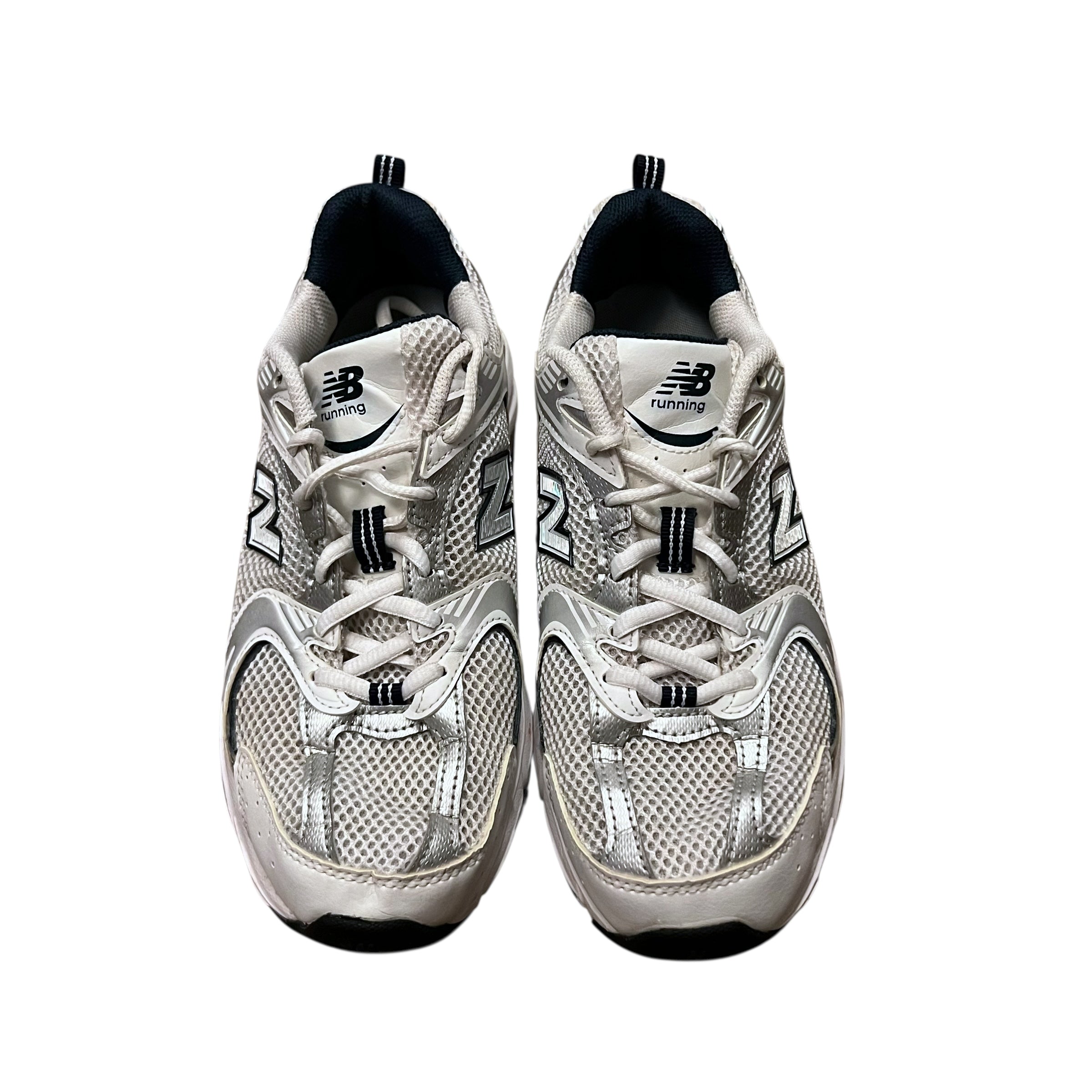 New Balance 530 White Silver Navy