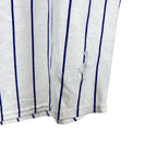 Vintage Russell Athletics MLB New York Mets Blank Home Pinstripe Jersey